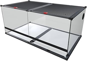 未使用保管品 テラリウム ケージ ガラスケース 爬虫類 小動物 飼育ケージ Amazon | 243L 爬虫類ケージ グラステラリウム 透明 飼育ケース